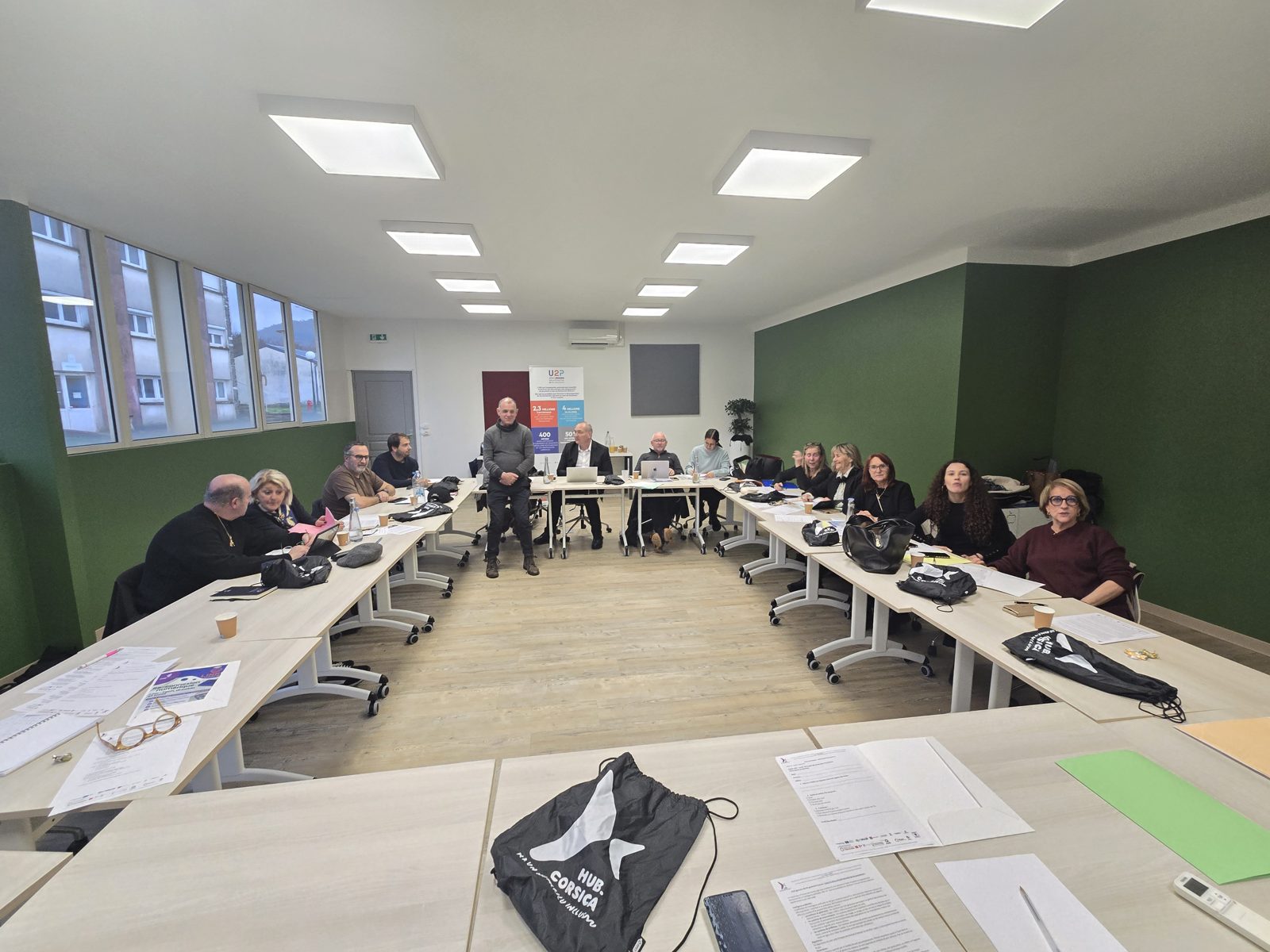 CaféIA « IA, artisanat et commerce » avec l'U2P à l'AFPA de Corte, janvier 2026