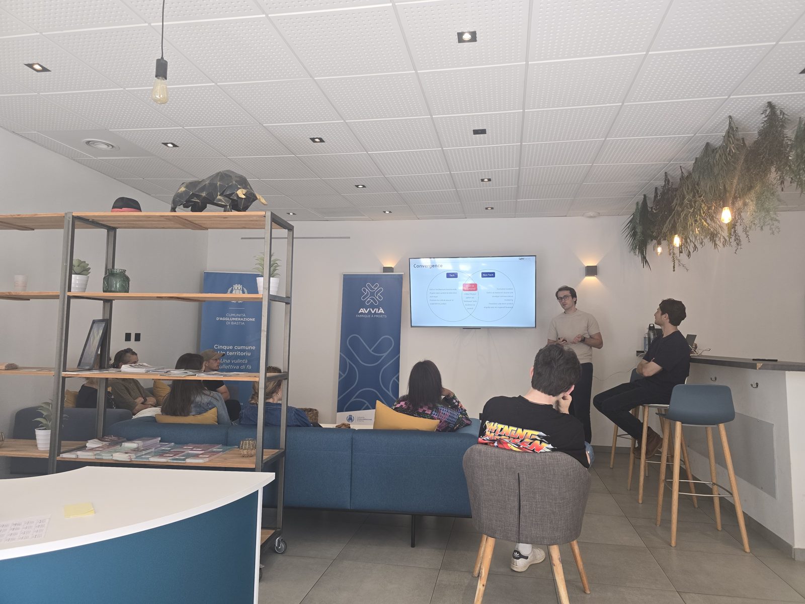 Conférence « Créer son entreprise avec l'IA » chez Avvià à Bastia, mai 2026